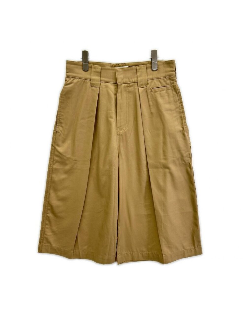 Loewe Brown Paula's Ibiza Pleated Shorts Pants 44